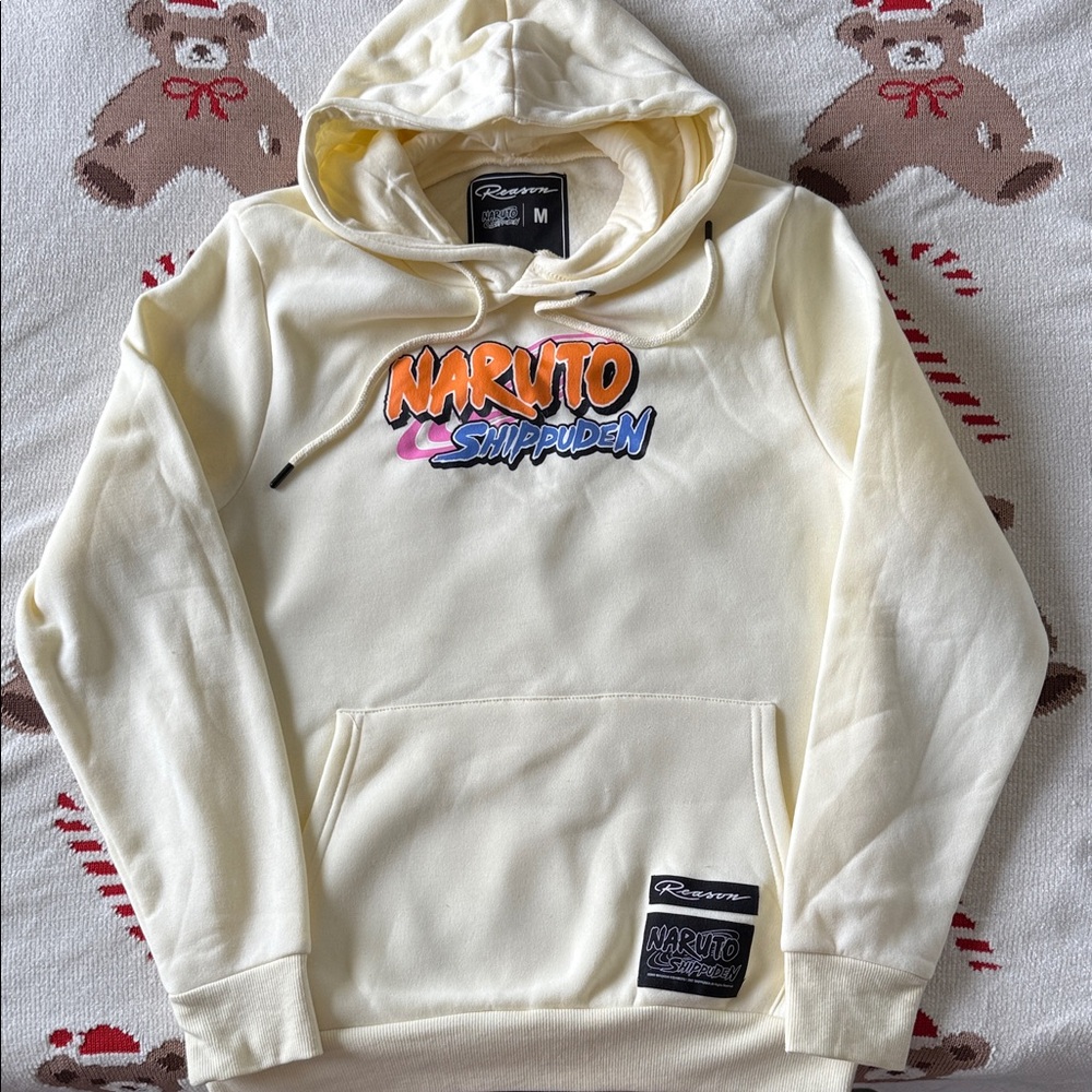 Reason Cream Naruto Shippuden Hoodie